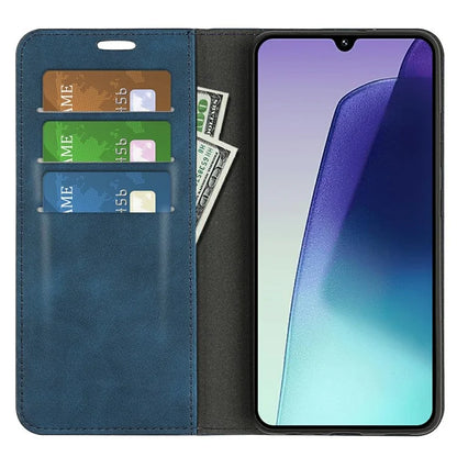 For Xiaomi Redmi 14C 4G Case Skin-Touch Leather Wallet Phone Cover