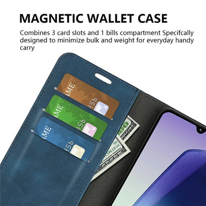For Xiaomi Redmi 14C 4G Case Skin-Touch Leather Wallet Phone Cover