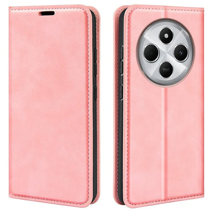 For Xiaomi Redmi 14C 4G Case Skin-Touch Leather Wallet Phone Cover