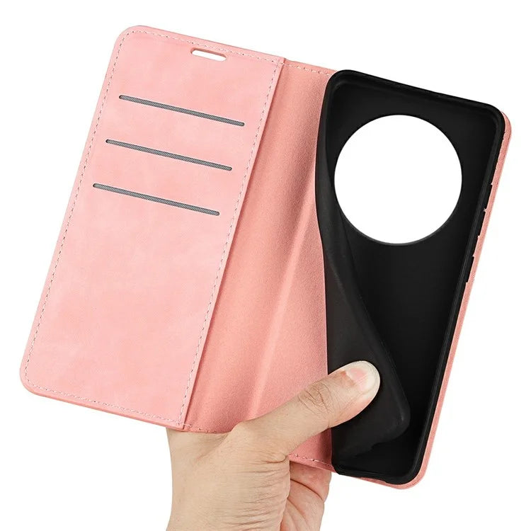 For Xiaomi Redmi 14C 4G Case Skin-Touch Leather Wallet Phone Cover