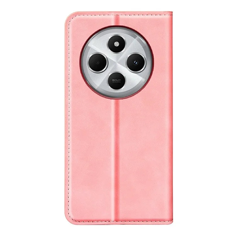 For Xiaomi Redmi 14C 4G Case Skin-Touch Leather Wallet Phone Cover