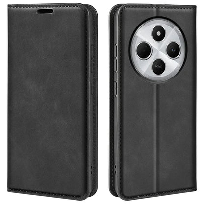 For Xiaomi Redmi 14C 4G Case Skin-Touch Leather Wallet Phone Cover