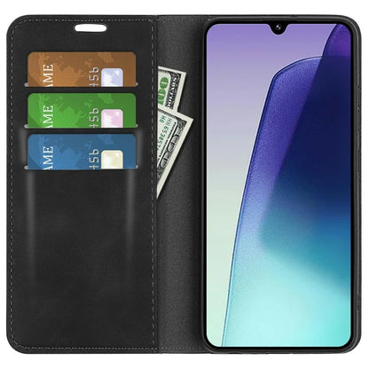 For Xiaomi Redmi 14C 4G Case Skin-Touch Leather Wallet Phone Cover