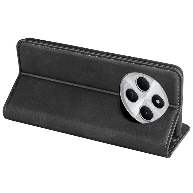 For Xiaomi Redmi 14C 4G Case Skin-Touch Leather Wallet Phone Cover
