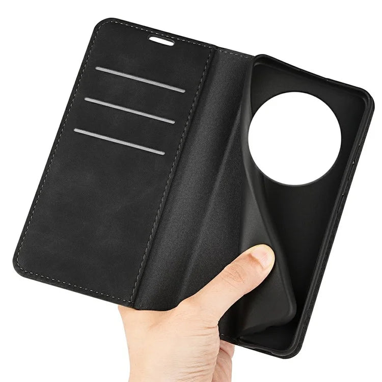 For Xiaomi Redmi 14C 4G Case Skin-Touch Leather Wallet Phone Cover