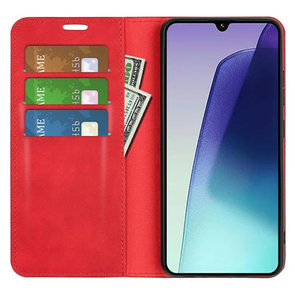 For Xiaomi Redmi 14C 4G Case Skin-Touch Leather Wallet Phone Cover