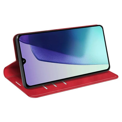 For Xiaomi Redmi 14C 4G Case Skin-Touch Leather Wallet Phone Cover
