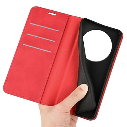 For Xiaomi Redmi 14C 4G Case Skin-Touch Leather Wallet Phone Cover