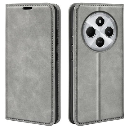 For Xiaomi Redmi 14C 4G Case Skin-Touch Leather Wallet Phone Cover