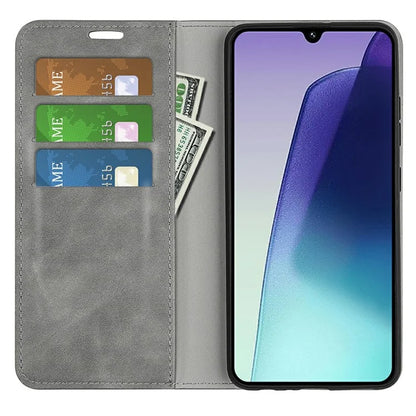 For Xiaomi Redmi 14C 4G Case Skin-Touch Leather Wallet Phone Cover
