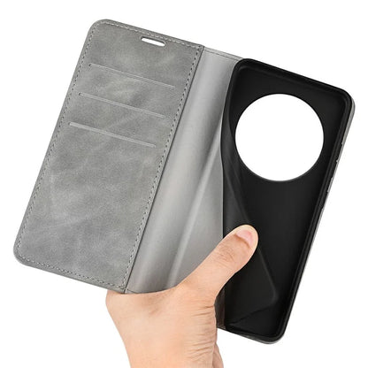 For Xiaomi Redmi 14C 4G Case Skin-Touch Leather Wallet Phone Cover
