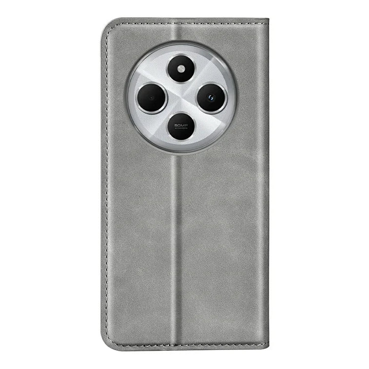 For Xiaomi Redmi 14C 4G Case Skin-Touch Leather Wallet Phone Cover