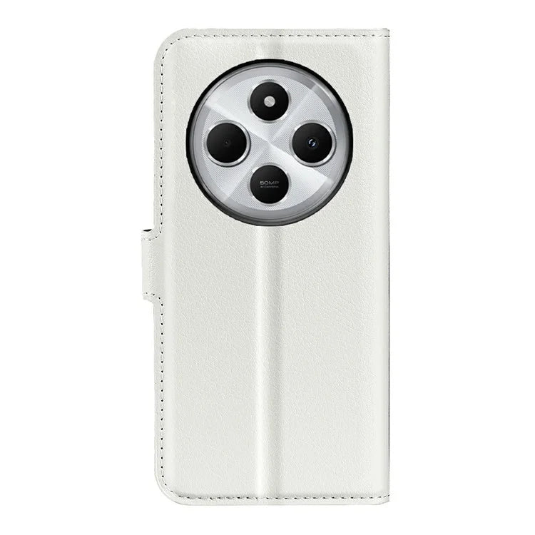 For Xiaomi Redmi 14C 4G Case Litchi Texture Shockproof Leather Wallet Phone Cover