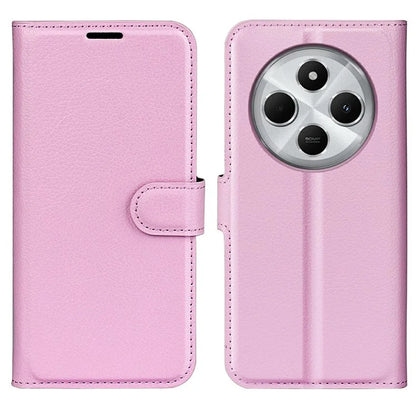 For Xiaomi Redmi 14C 4G Case Litchi Texture Shockproof Leather Wallet Phone Cover