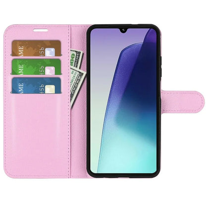 For Xiaomi Redmi 14C 4G Case Litchi Texture Shockproof Leather Wallet Phone Cover