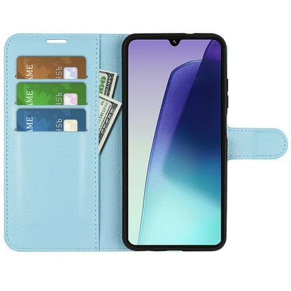 For Xiaomi Redmi 14C 4G Case Litchi Texture Shockproof Leather Wallet Phone Cover