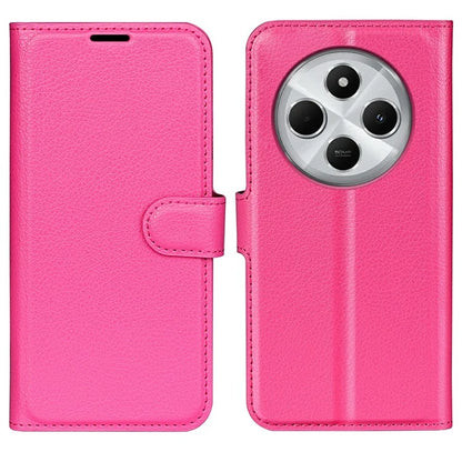 For Xiaomi Redmi 14C 4G Case Litchi Texture Shockproof Leather Wallet Phone Cover