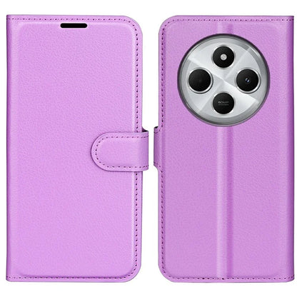 For Xiaomi Redmi 14C 4G Case Litchi Texture Shockproof Leather Wallet Phone Cover