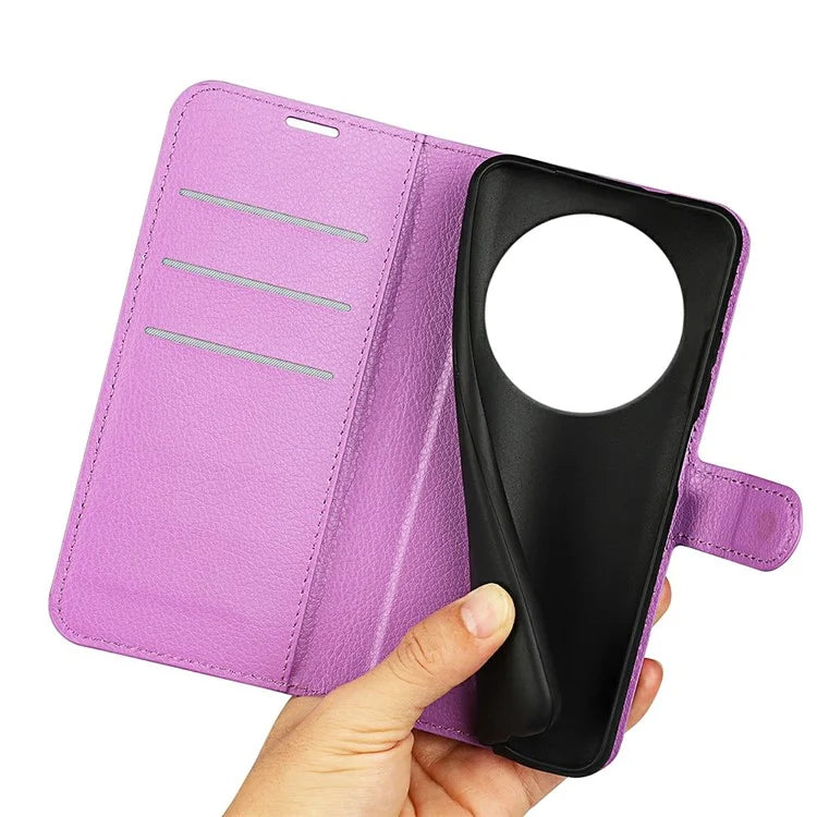 For Xiaomi Redmi 14C 4G Case Litchi Texture Shockproof Leather Wallet Phone Cover
