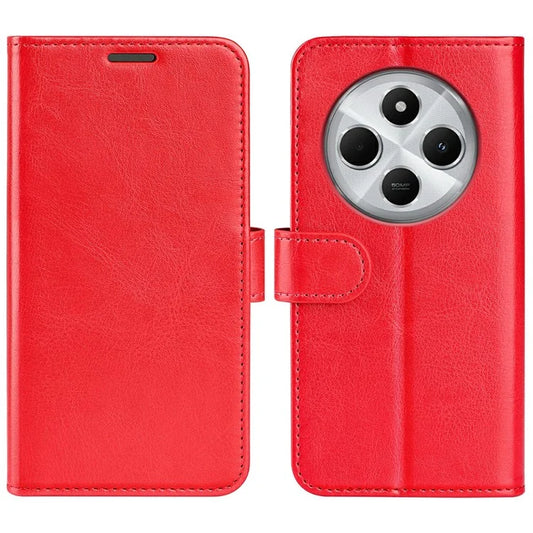For Xiaomi Redmi 14C 4G Wallet Case Crazy Horse Texture Stand Leather Phone Cover