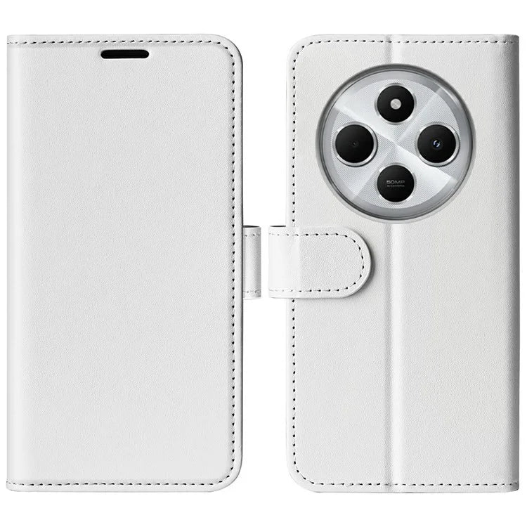 For Xiaomi Redmi 14C 4G Wallet Case Crazy Horse Texture Stand Leather Phone Cover