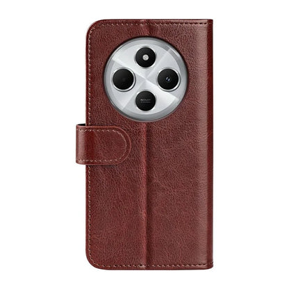 For Xiaomi Redmi 14C 4G Wallet Case Crazy Horse Texture Stand Leather Phone Cover