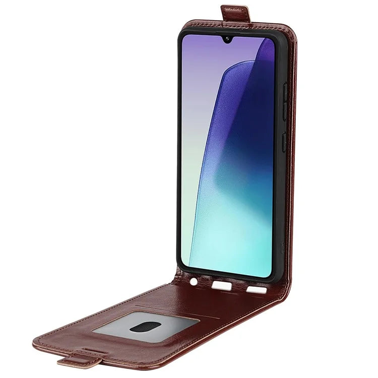 For Xiaomi Redmi 14C 4G Case with Card Slots Vertical Flip Leather Phone Cover