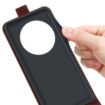 For Xiaomi Redmi 14C 4G Case with Card Slots Vertical Flip Leather Phone Cover