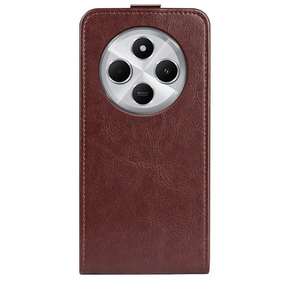 For Xiaomi Redmi 14C 4G Case with Card Slots Vertical Flip Leather Phone Cover