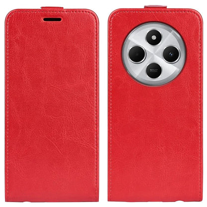 For Xiaomi Redmi 14C 4G Case with Card Slots Vertical Flip Leather Phone Cover