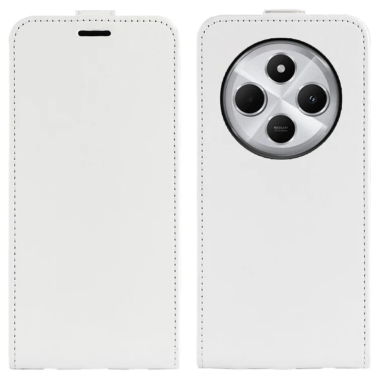 For Xiaomi Redmi 14C 4G Case with Card Slots Vertical Flip Leather Phone Cover