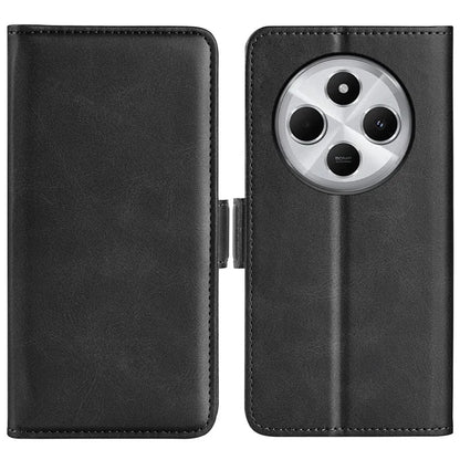 For Xiaomi Redmi 14C 4G Stand Case Calf Texture Leather Wallet Phone Cover