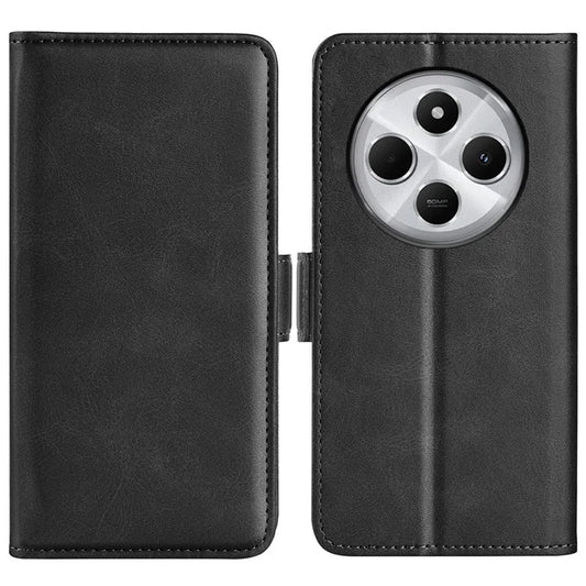 For Xiaomi Redmi 14C 4G Stand Case Calf Texture Leather Wallet Phone Cover