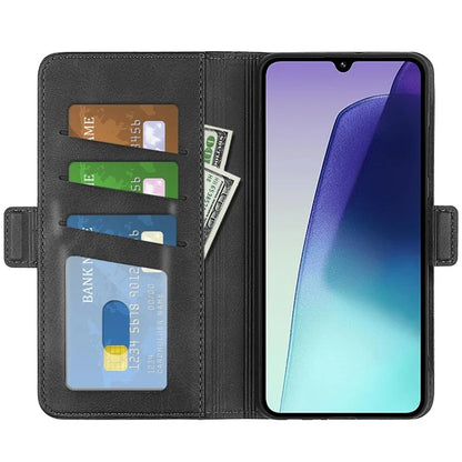 For Xiaomi Redmi 14C 4G Stand Case Calf Texture Leather Wallet Phone Cover