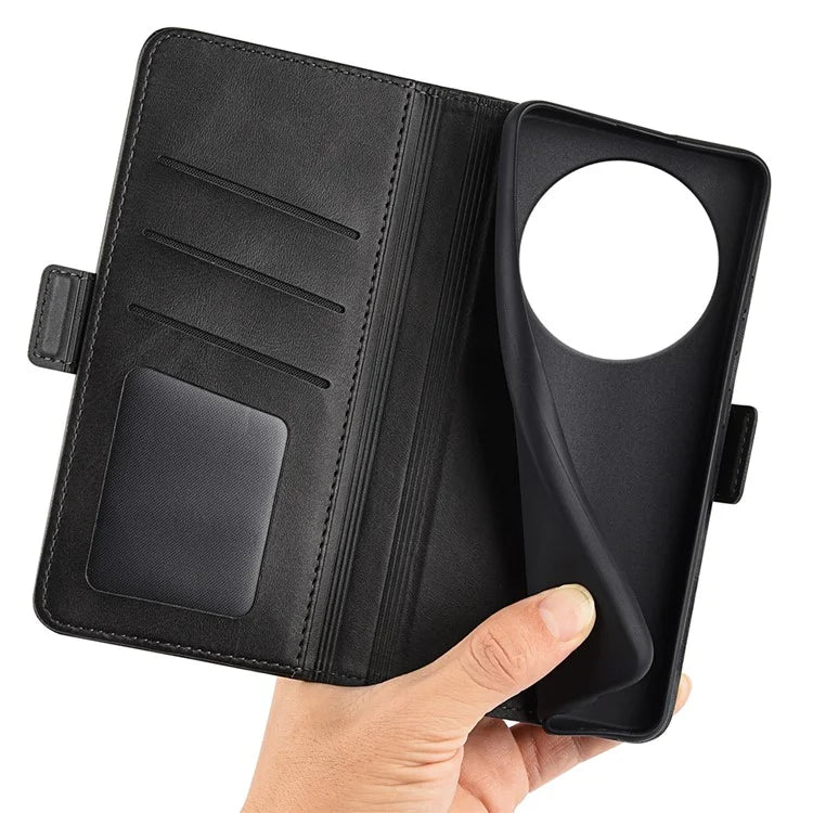 For Xiaomi Redmi 14C 4G Stand Case Calf Texture Leather Wallet Phone Cover