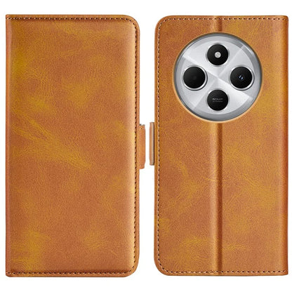 For Xiaomi Redmi 14C 4G Stand Case Calf Texture Leather Wallet Phone Cover