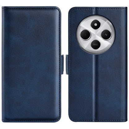 For Xiaomi Redmi 14C 4G Stand Case Calf Texture Leather Wallet Phone Cover