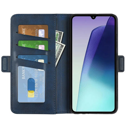For Xiaomi Redmi 14C 4G Stand Case Calf Texture Leather Wallet Phone Cover
