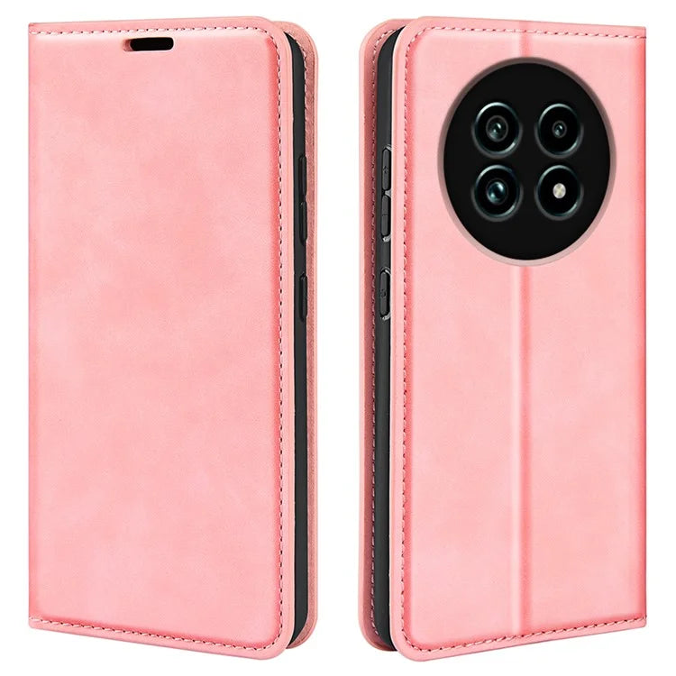 For Realme 13 Pro 5G Case Skin-Touch Leather Wallet Phone Cover