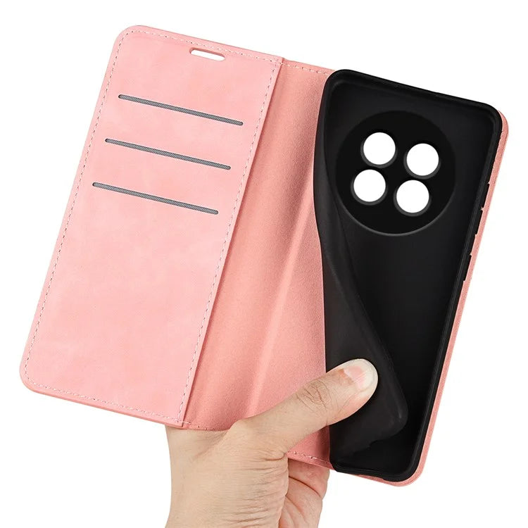 For Realme 13 Pro 5G Case Skin-Touch Leather Wallet Phone Cover