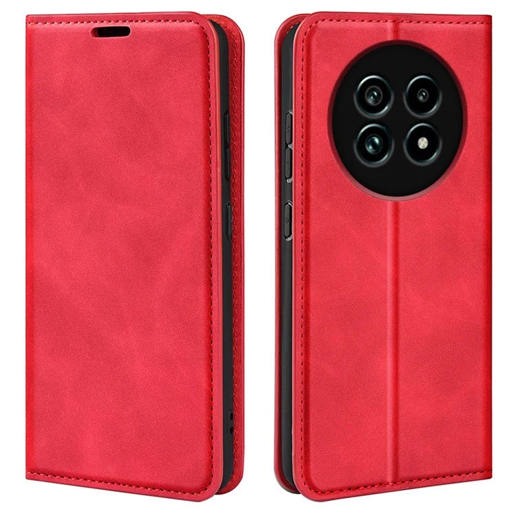 For Realme 13 Pro 5G Case Skin-Touch Leather Wallet Phone Cover