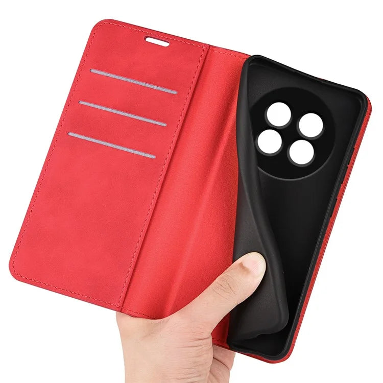 For Realme 13 Pro 5G Case Skin-Touch Leather Wallet Phone Cover