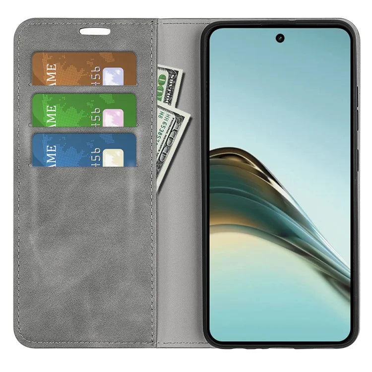 For Realme 13 Pro 5G Case Skin-Touch Leather Wallet Phone Cover