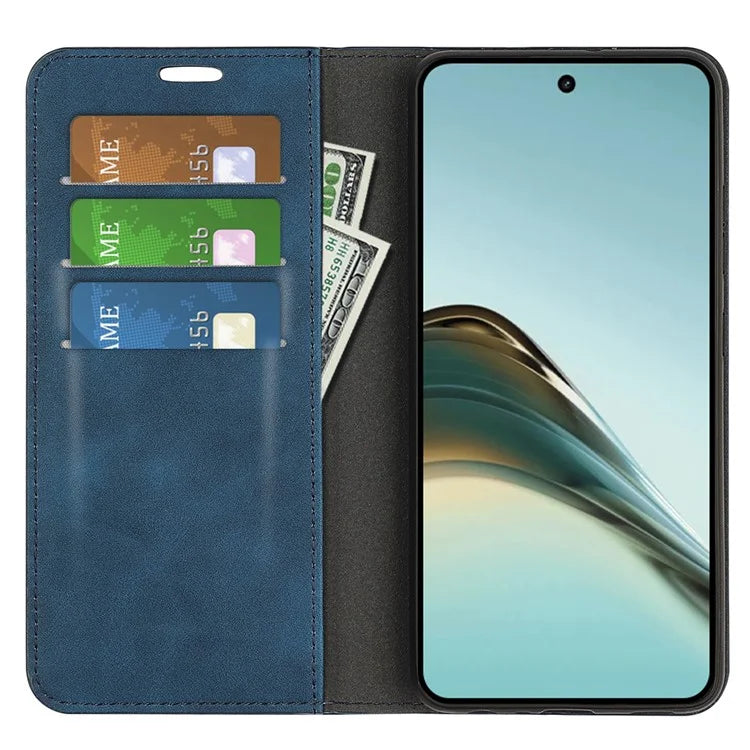 For Realme 13 Pro 5G Case Skin-Touch Leather Wallet Phone Cover
