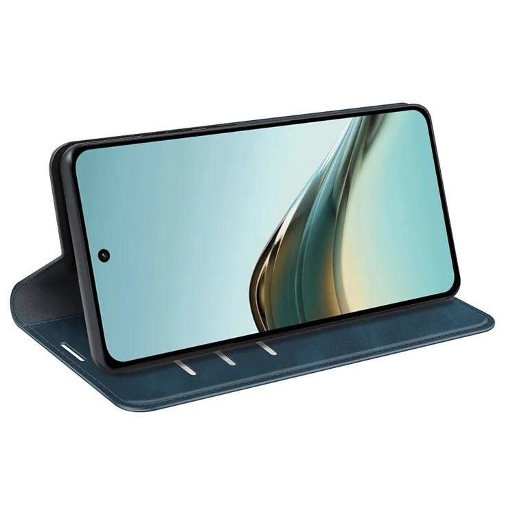 For Realme 13 Pro 5G Case Skin-Touch Leather Wallet Phone Cover