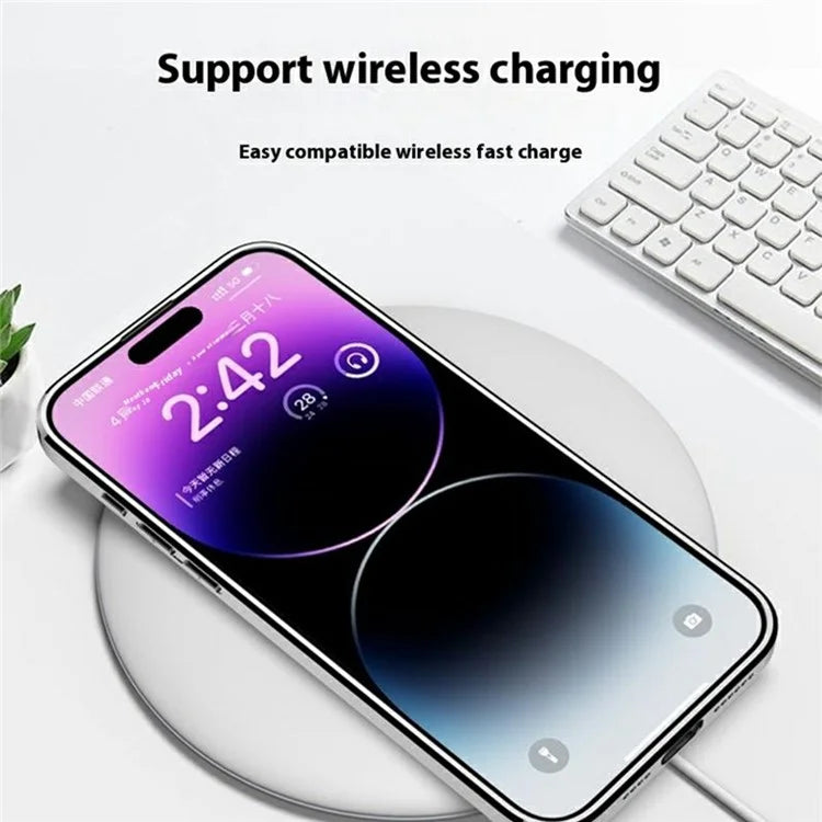 GKK For iPhone 16 Pro Case X-Shape Design Leather+TPU+PC Phone Cover