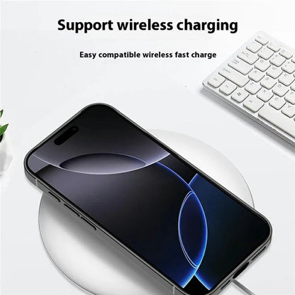 GKK For iPhone 16 Pro Max Case Compatible with MagSafe Skin-Touch Shockproof PU+PC Phone Cover