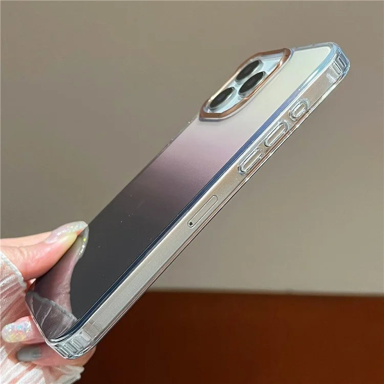 For iPhone 16 Pro Case Dual Color Gradient Soft TPU Phone Case