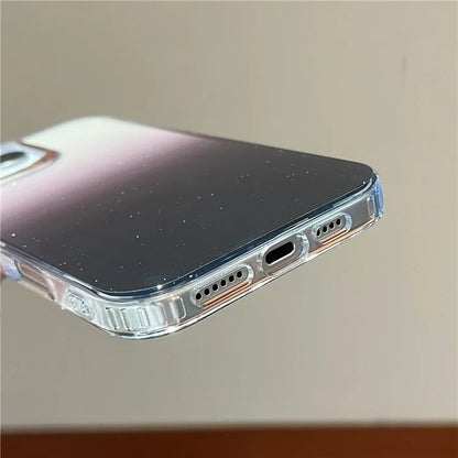 For iPhone 16 Pro Case Dual Color Gradient Soft TPU Phone Case