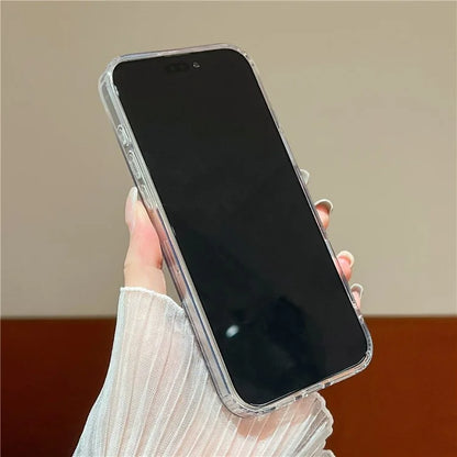 For iPhone 16 Pro Case Dual Color Gradient Soft TPU Phone Case